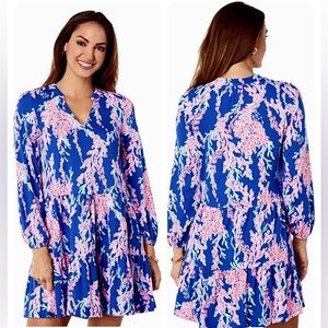 Lilly Pulitzer Traci Long Sleeve Dress Size XL